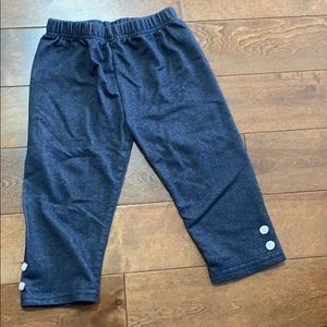 Girls “denim” Capri pants.